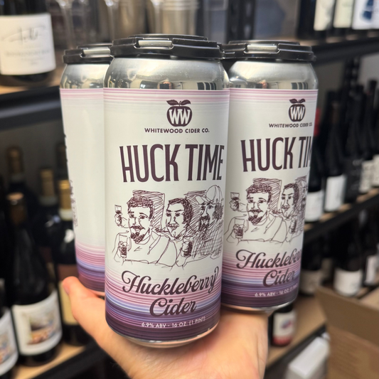 Whitewood Cider Company Huck Time Huckleberry Cider 4 Pack